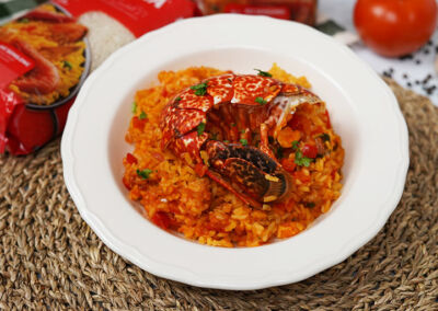 Riz au homard