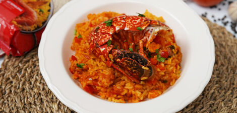 imagen receta أرز الكركند