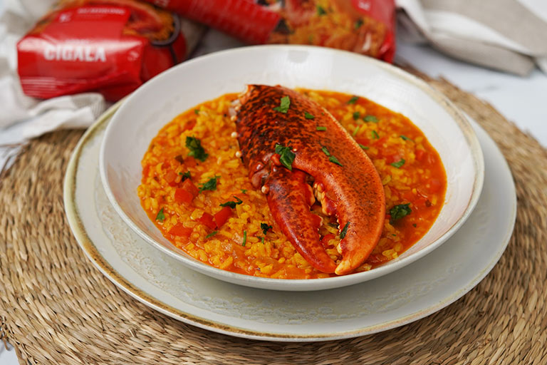 Foto de الأرز بسرطان البحر