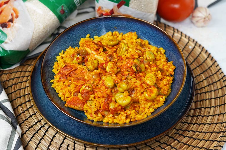 Foto de Riz au lapin et aux légumes