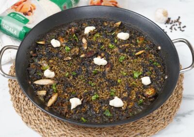 Riz noir à l’aïoli