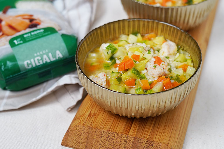 Foto de Soupe de riz au poisson