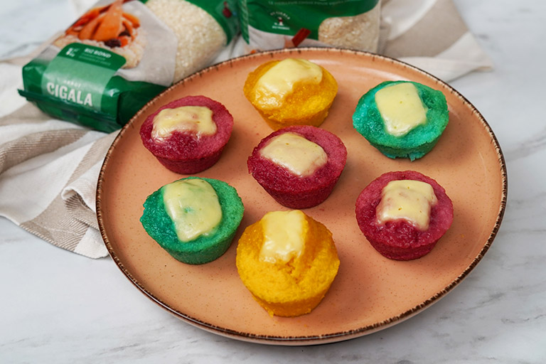 Foto de كعك الأرز المطهو على البخار